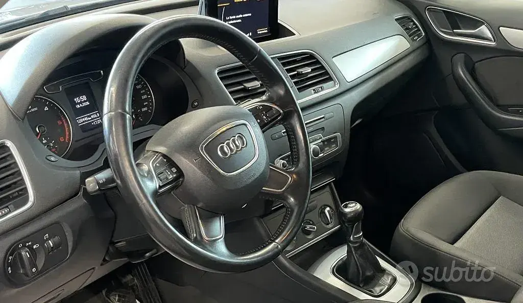Usata Audi Q3 Business 150 CV (110 kW) 2015 Bianco SUV