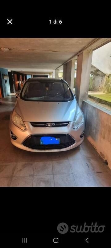 Usata Ford C-MAX 105 CV (77 kW) 2011 Grigio Monovolume