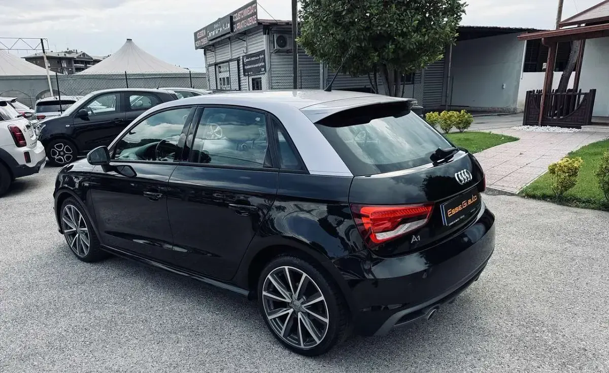 Usata Audi A1 S-Line 90 CV (66 kW) 2017 Nero Utilitaria
