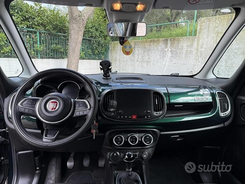 Usata Fiat 500L 95 CV (69 kW) 2019 Verde Monovolume