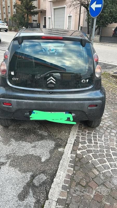 Usata Citroën C1 68 CV (50 kW) 2007 Nero Utilitaria