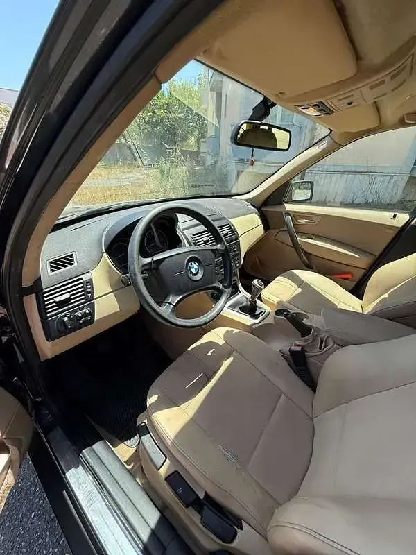 Usata BMW X3 150 CV (110 kW) 2005 Nero SUV