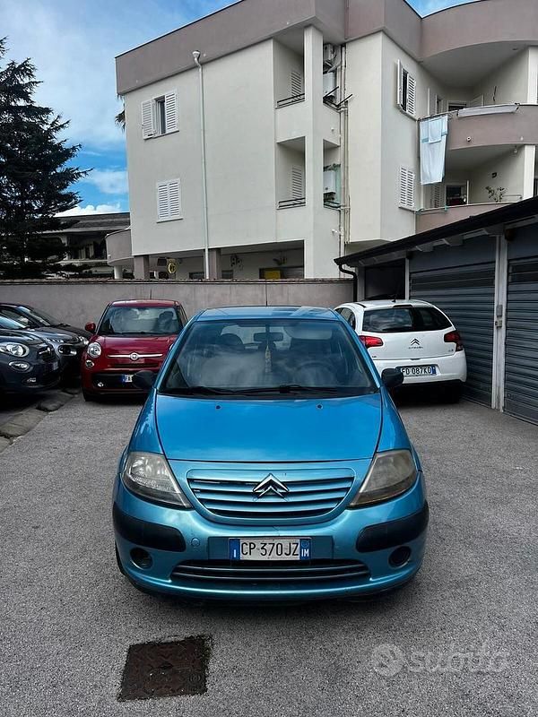 Blu Usata 2004 Citroën C3 Utilitaria | 1290 € (Ottimo prezzo) - Immagine 1/4