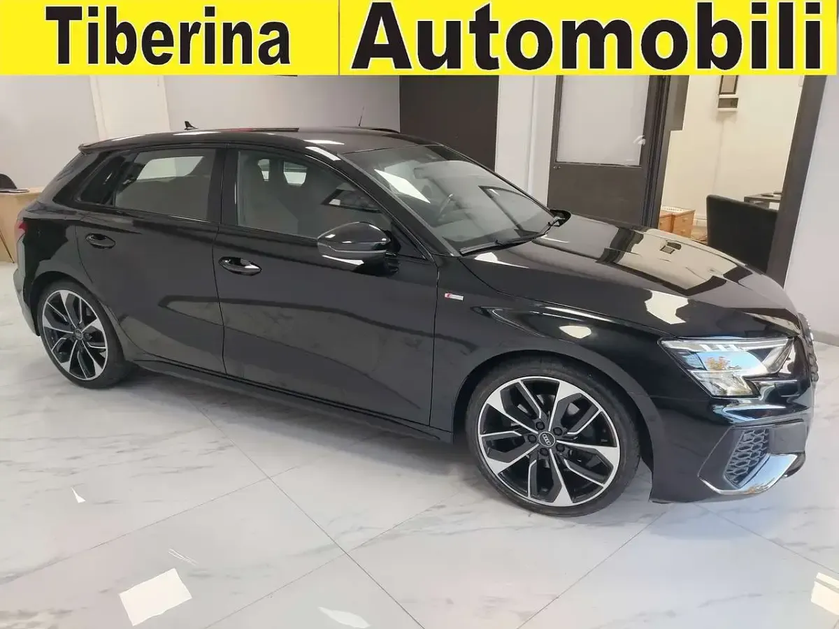Usata Audi A3 S-Line 150 CV (110 kW) 2021 Nero Berlina