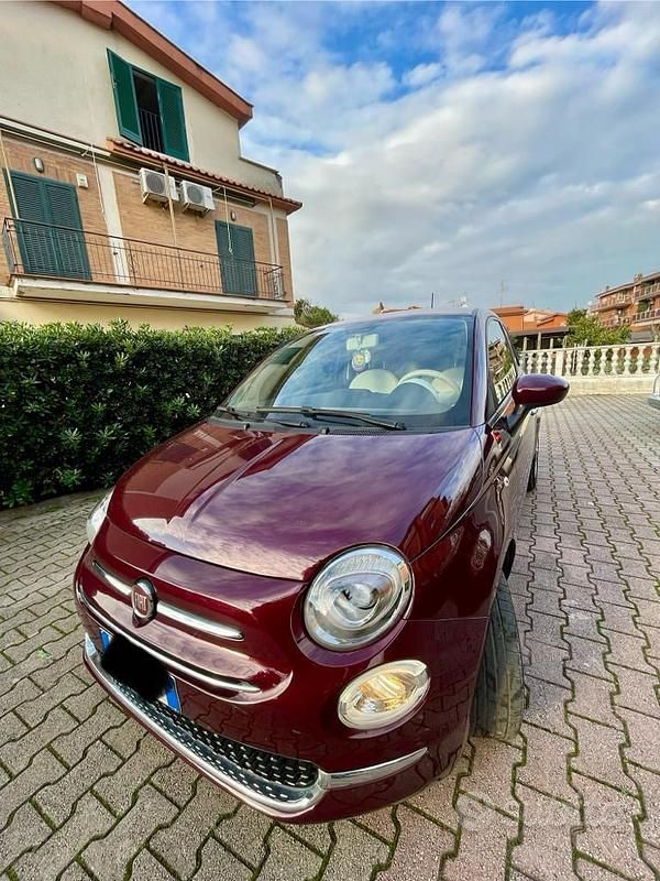 Usata Fiat 500 70 CV (51 kW) 2021 Rosso Utilitaria