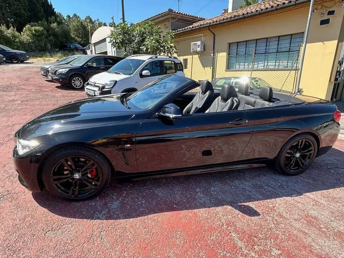 Usata BMW 420 M Sport 184 CV (135 kW) 2014 Nero Cabrio