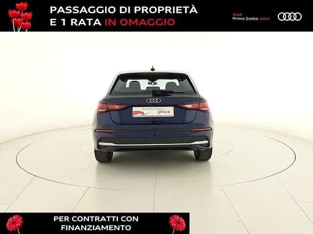 Usata Audi A3 Advanced Plus 116 CV (85 kW) 2025 Blu navarra metallizzato Berlina