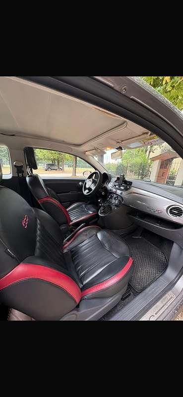 Usata Fiat 500C 71 CV (52 kW) 2015 Rosso Cabrio