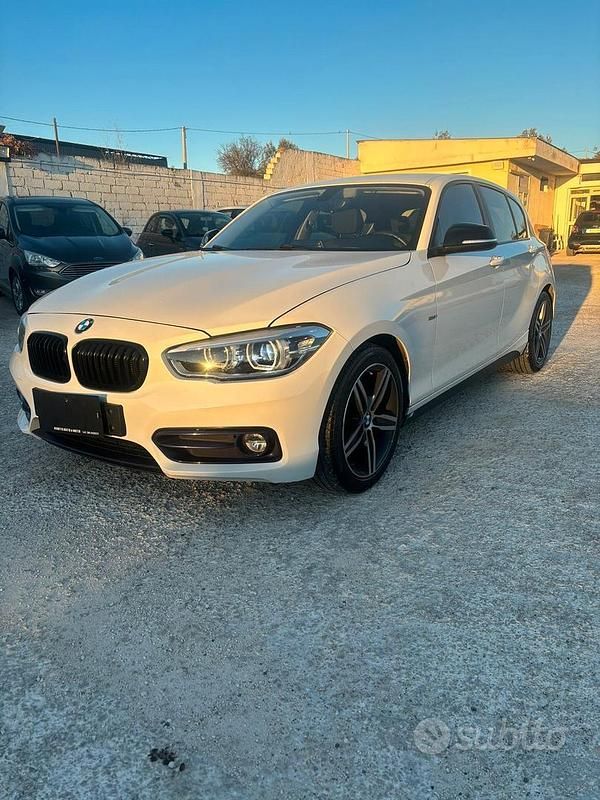 Usata BMW 116 108 CV (79 kW) 2016 Bianco Utilitaria
