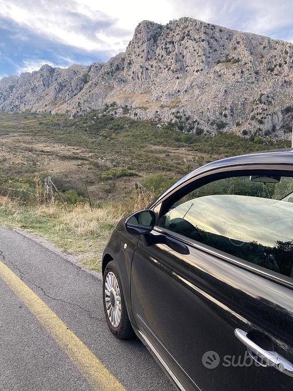 Usata Fiat 500 Lounge 69 CV (50 kW) 2013 Nero Utilitaria