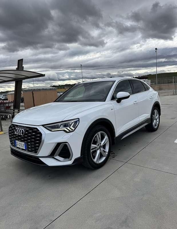 Usata Audi Q3 Sportback S-Line 204 CV (150 kW) 2021 Bianco SUV