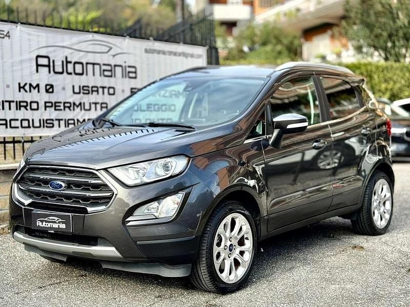 Grigio Usata 2020 Ford Ecosport Titanium SUV | 11.990 € (Ottimo prezzo) - Immagine 1/4