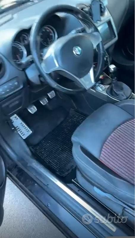 Usata Alfa Romeo MiTo Progression 90 CV (66 kW) 2010 Nero Utilitaria