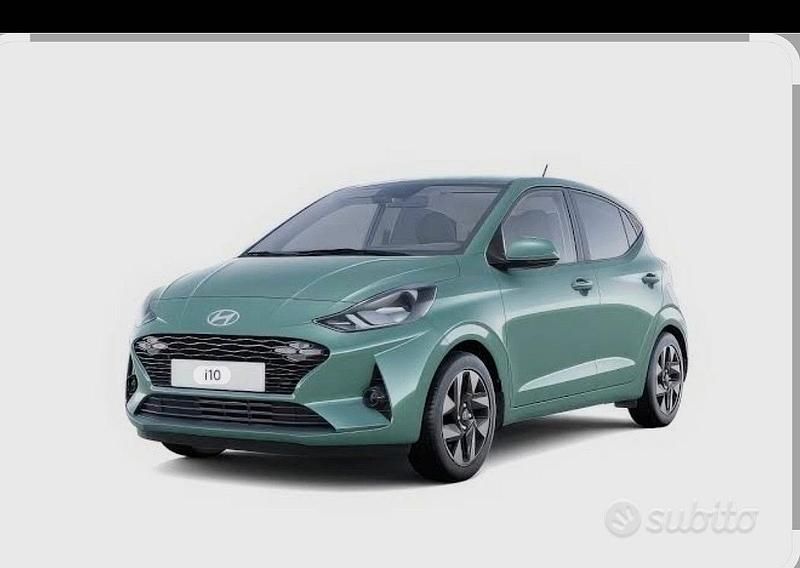 Nuova Hyundai i10 2025 Verde Utilitaria