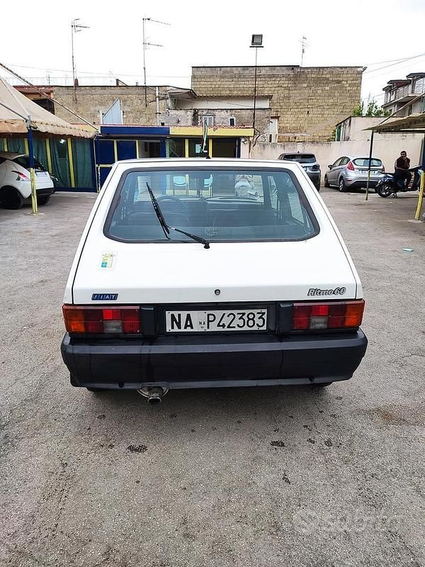 Usata Fiat Ritmo 1985 Bianco Utilitaria