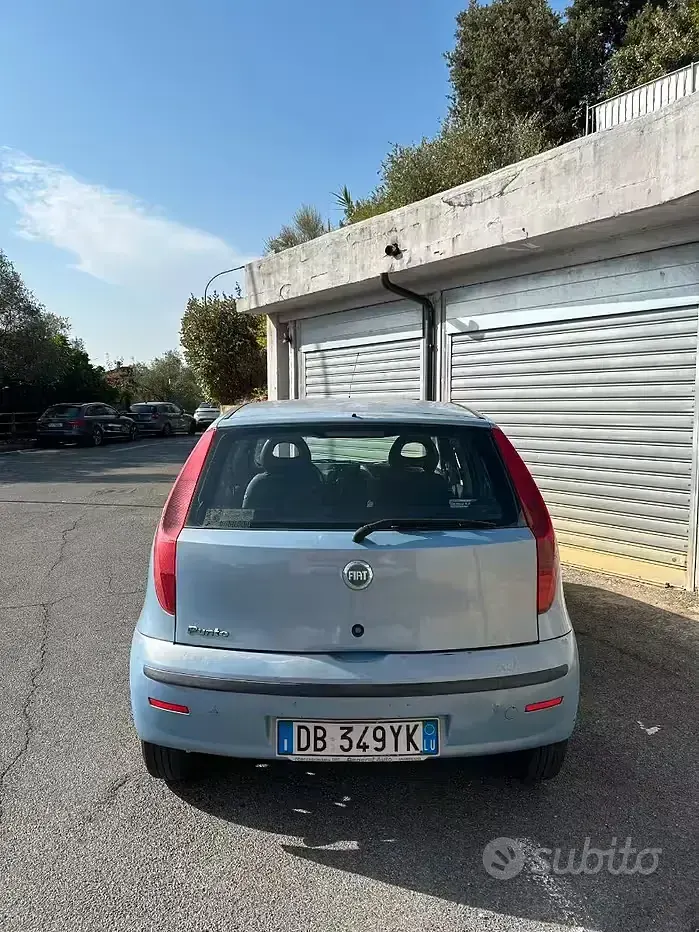 Usata Fiat Punto 2006 Bluazzurro Utilitaria