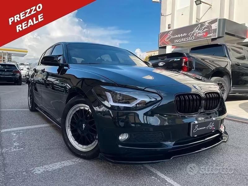 Usata BMW 116 116 CV (85 kW) 2013 Nero Utilitaria