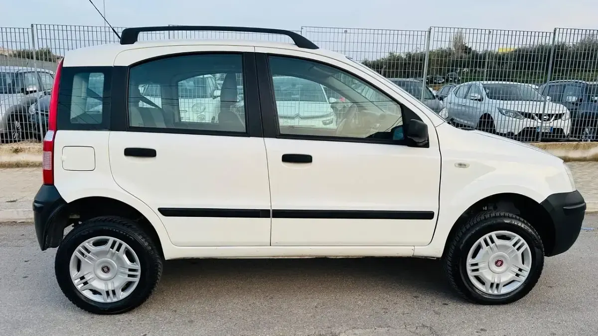 Usata Fiat Panda 4x4 75 CV (55 kW) 2009 Bianco Utilitaria