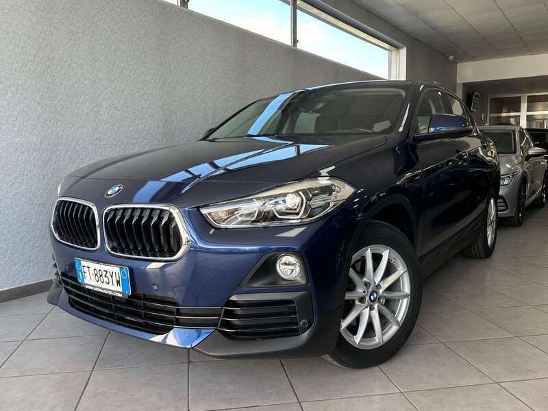 Usata BMW X2 150 CV (110 kW) 2019 Blu/azzurro SUV