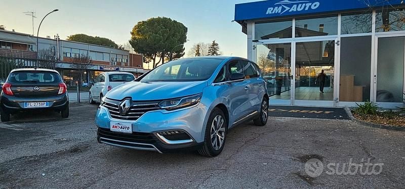 Blu Usata 2017 Renault Espace Monovolume | 16.000 € (Buon prezzo) - Immagine 1/4
