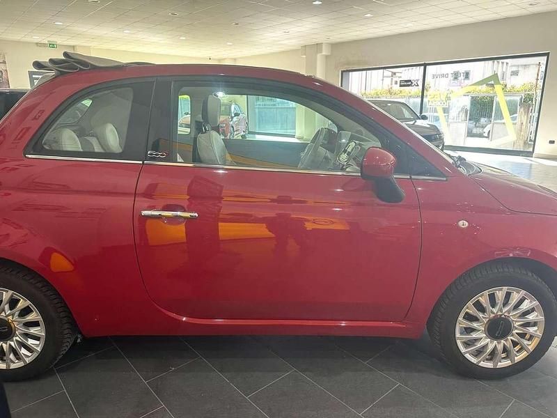 Usata Fiat 500C Lounge 69 CV (50 kW) 2017 Rosso Cabrio