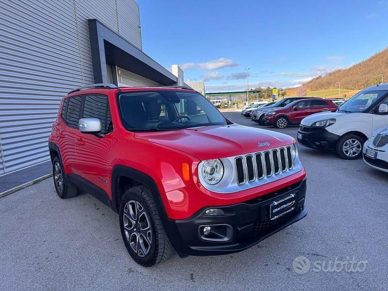 Usata Jeep Renegade 140 CV (102 kW) 2016 Rosso SUV