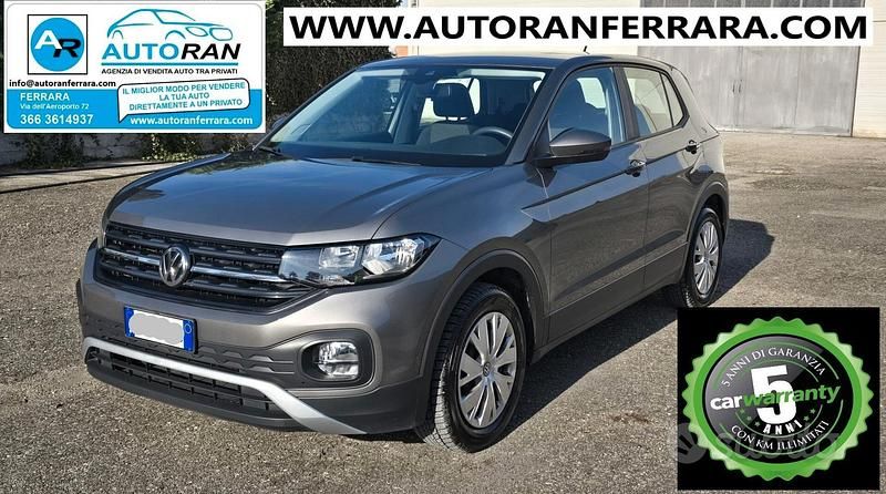 Grigio Usata 2019 VW T-Cross Style SUV | 15.900 € (Buon prezzo) - Immagine 1/4