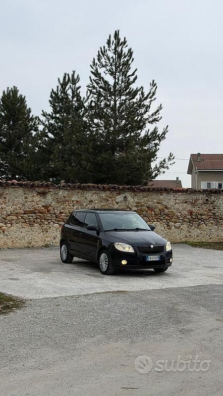 Usata Skoda Fabia 69 CV (50 kW) 2010 Nero Berlina