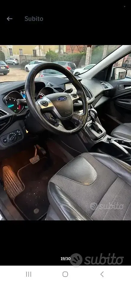 Usata Ford Kuga 150 CV (110 kW) 2016 Bianco SUV