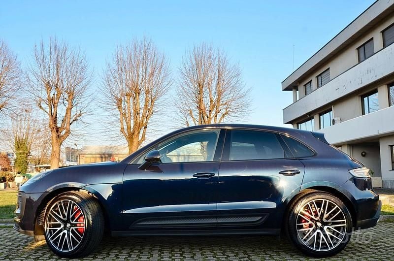 Usata Porsche Macan Sport 381 CV (280 kW) 2023 Blu SUV