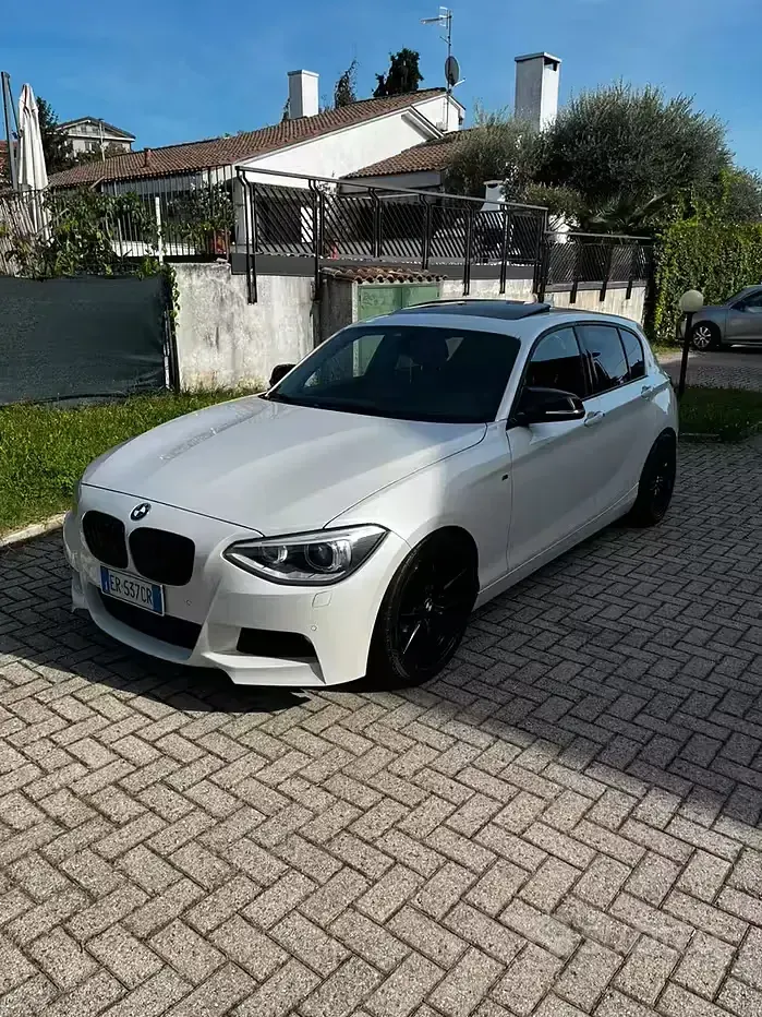 Usata BMW 125 M Sport 218 CV (160 kW) 2013 Bianco Utilitaria
