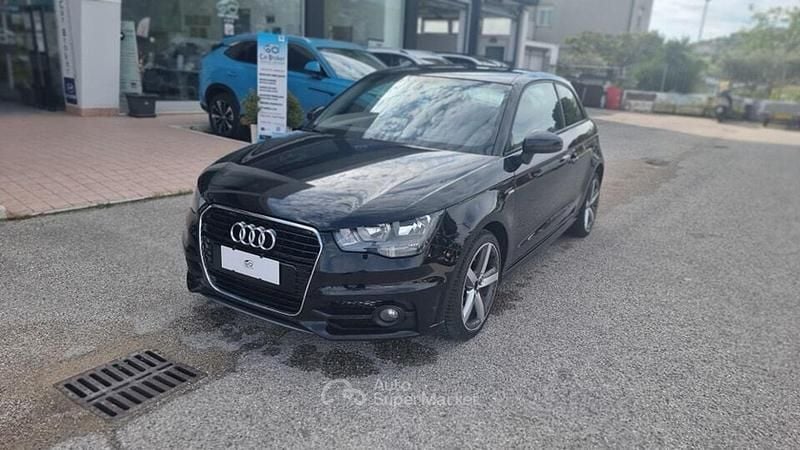 Usata Audi A1 S-Line 86 CV (63 kW) 2011 Nero Utilitaria