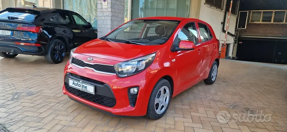 Usata Kia Picanto Edition 7 67 CV (49 kW) 2018 Rosso Utilitaria