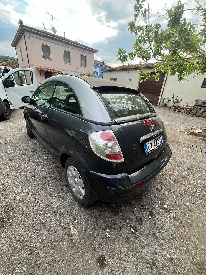 Usata Citroën C3 Pluriel 68 CV (50 kW) 2005 Grigio Cabrio