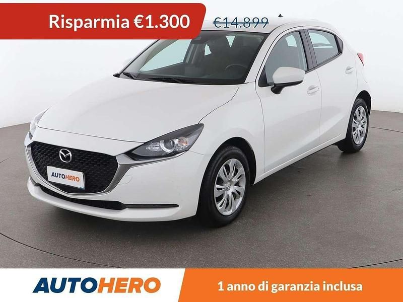 Bianco Usata 2021 Mazda 2 Evolve Due volumi | 13.599 € (Buon prezzo) - Immagine 1/3