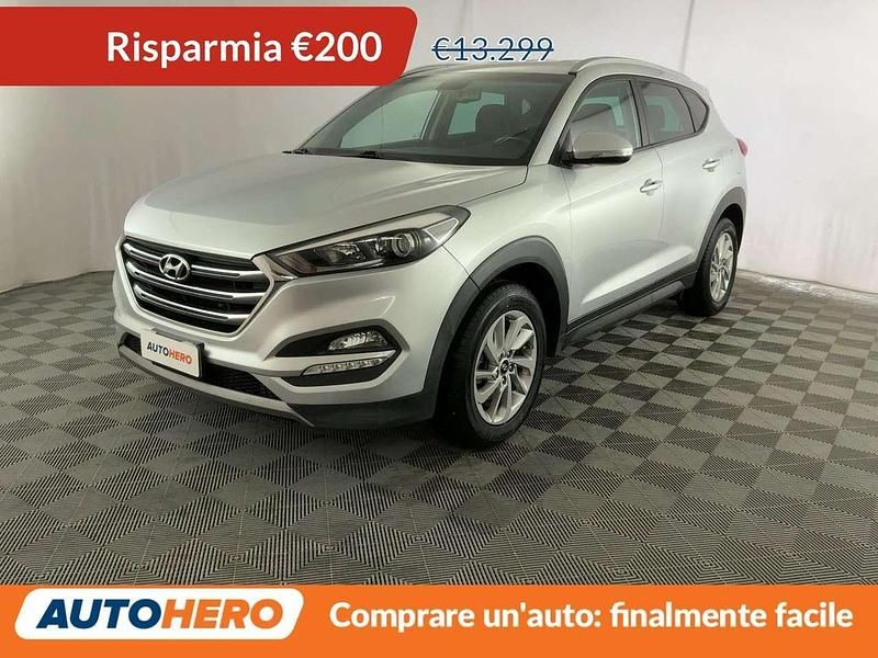 Argento Usata 2016 Hyundai Tucson Comfort SUV | 13.099 € (Ottimo prezzo) - Immagine 1/3