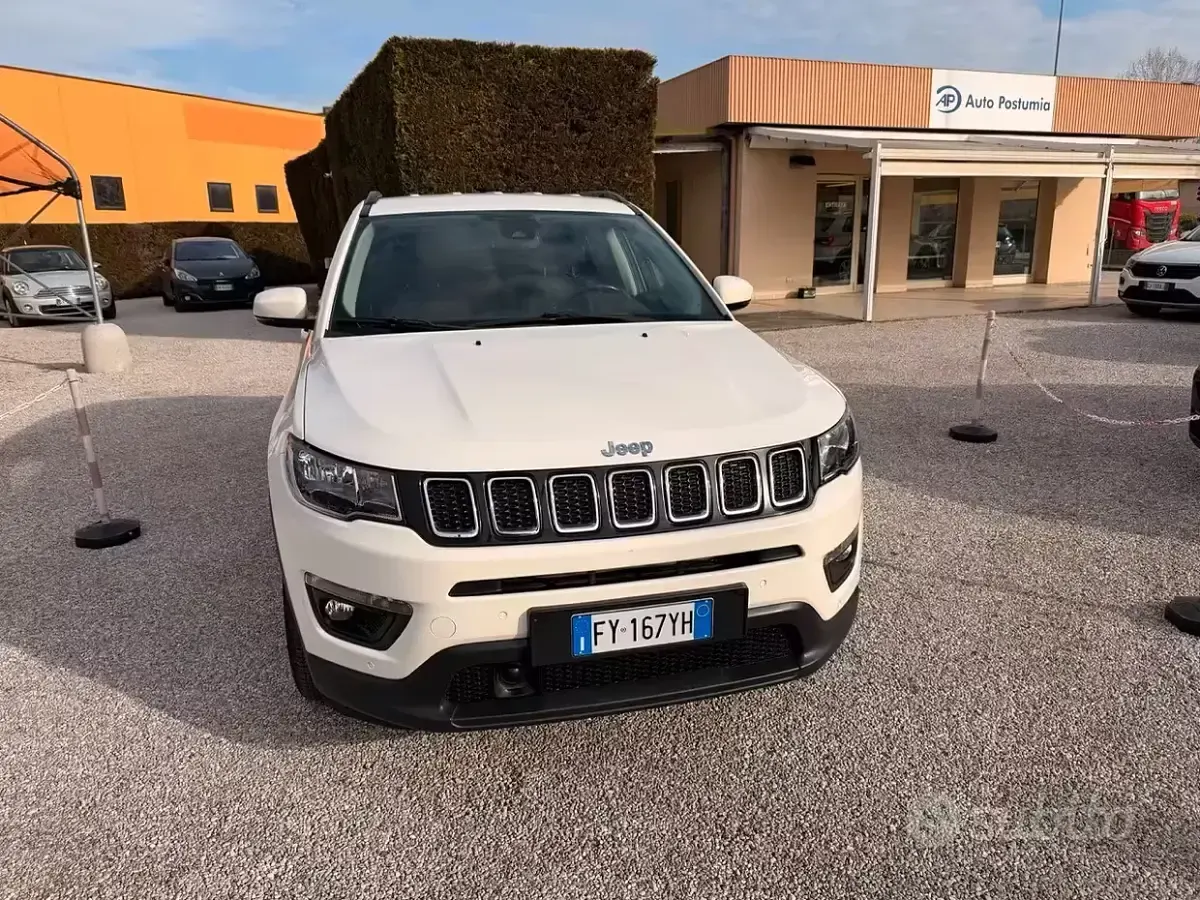 Usata Jeep Compass Longitude 120 CV (88 kW) 2019 Bianco SUV
