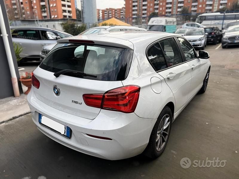 Usata BMW 116 Efficient Dynamics 116 CV (85 kW) 2017 Bianco Utilitaria