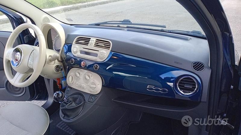 Usata Fiat 500 2015 Blu Utilitaria