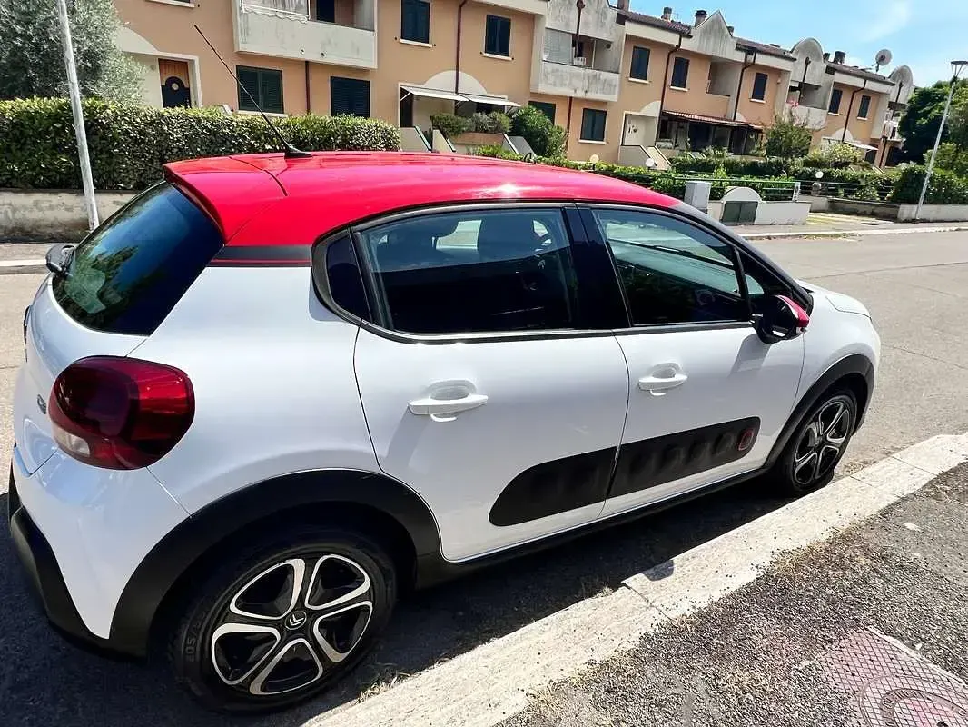 Usata Citroën C3 Shine 75 CV (55 kW) 2017 Bianco Berlina