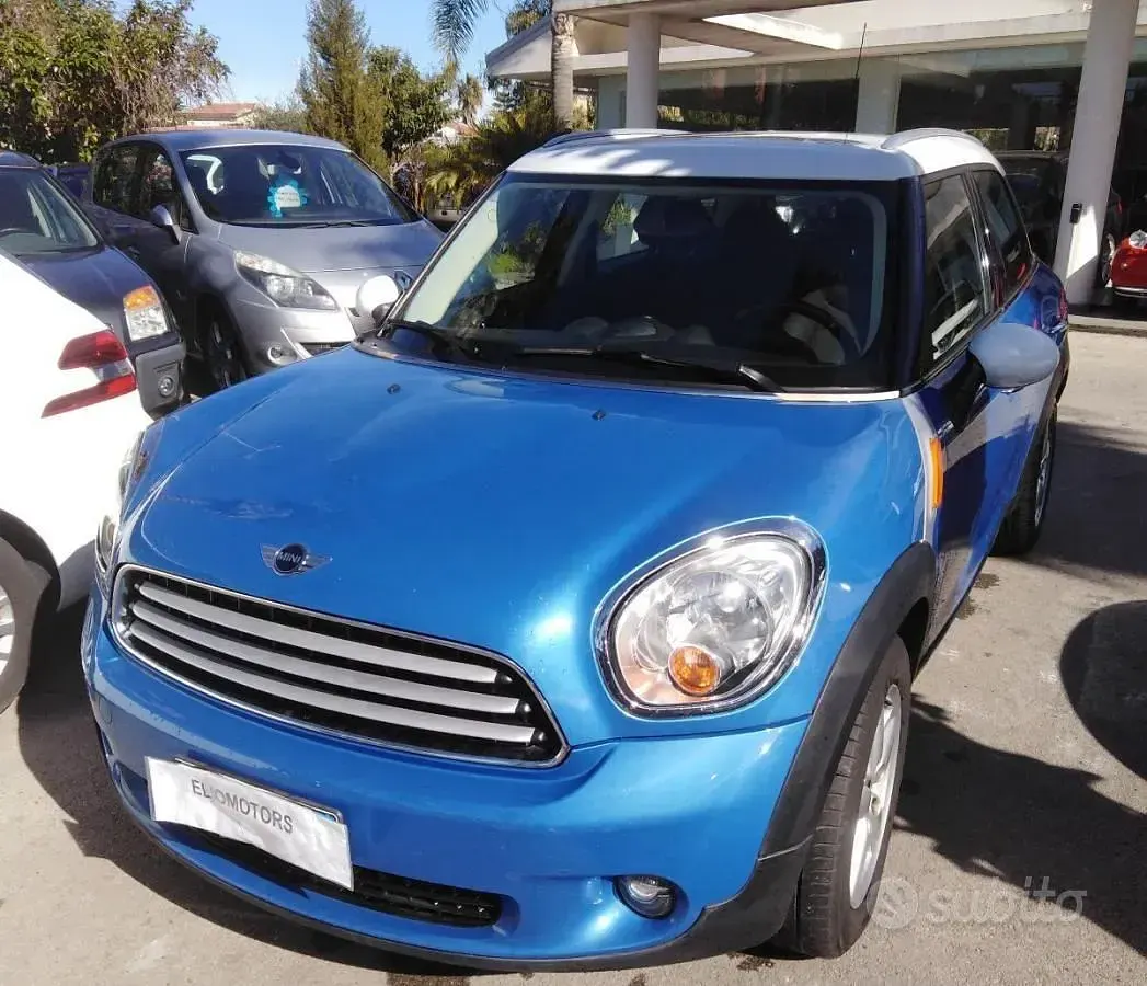 Usata Mini Cooper D Countryman 111 CV (81 kW) 2011 Blu SUV