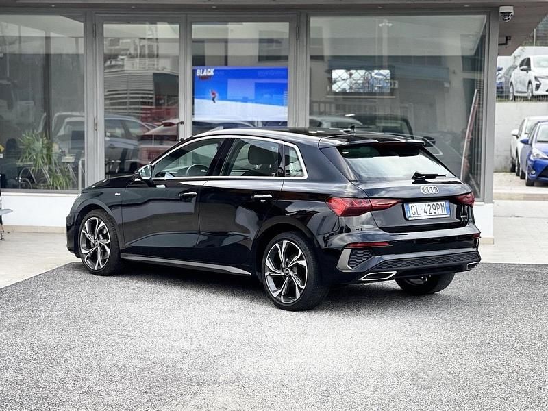 Usata Audi A3 200 CV (147 kW) 2022 Nero Berlina