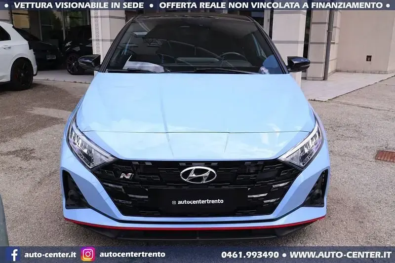 Usata Hyundai i20 N Performance 204 CV (150 kW) 2022 Blu Utilitaria
