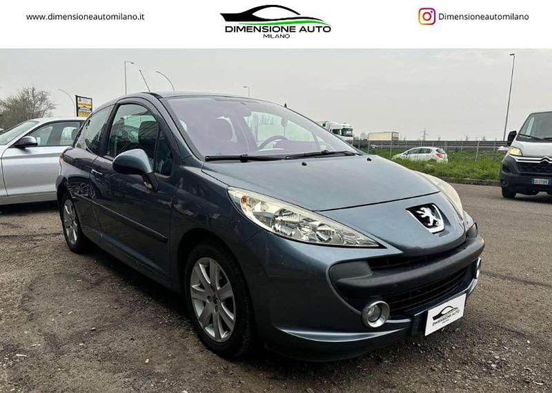 Usata Peugeot 207 109 CV (80 kW) 2007 Grigio Berlina