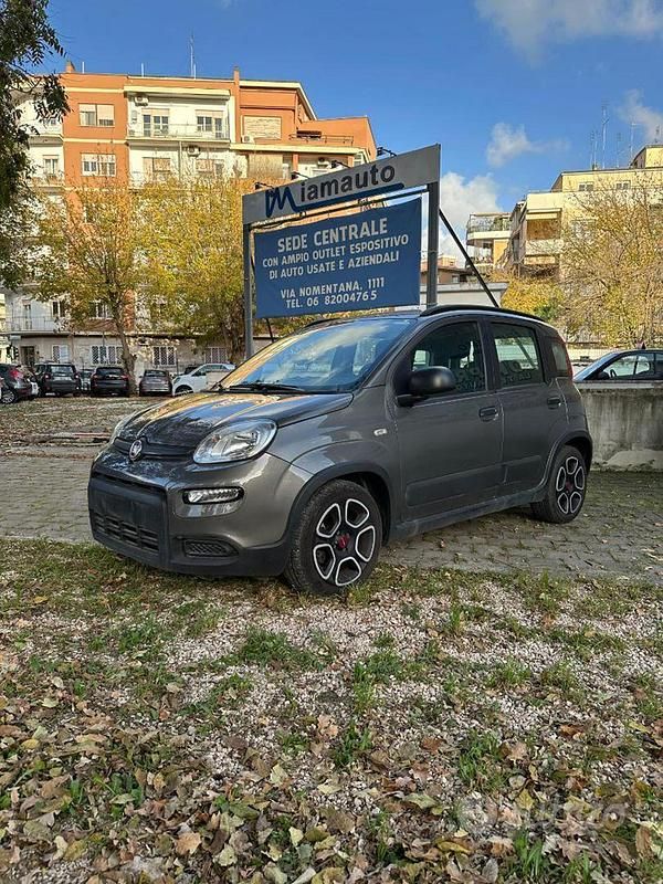 Usata Fiat Panda City Life 70 CV (51 kW) 2022 Grigio Utilitaria