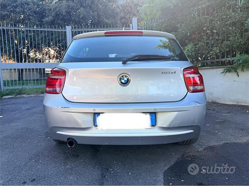 Usata BMW 118 Efficient Dynamics 143 CV (105 kW) 2014 Grigio Utilitaria