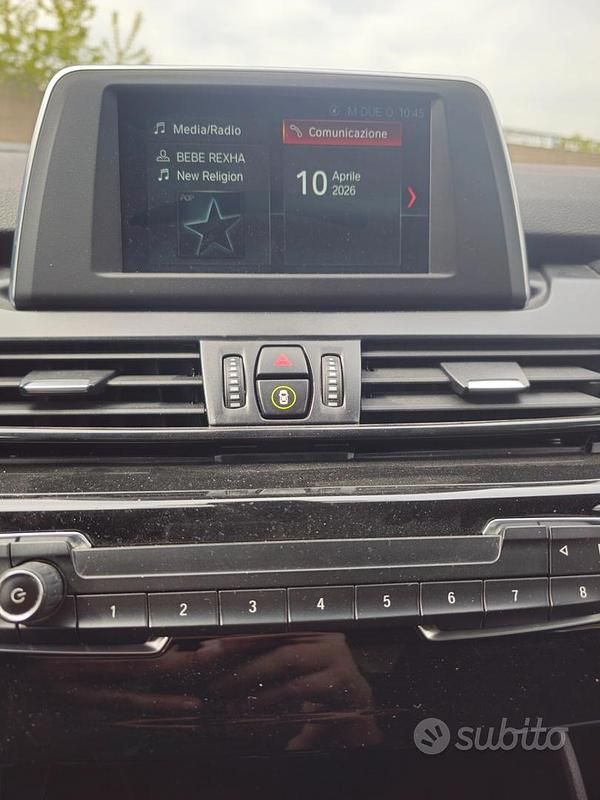 Usata BMW 220 Active Tourer Advantage 192 CV (141 kW) 2018 Giallo Monovolume