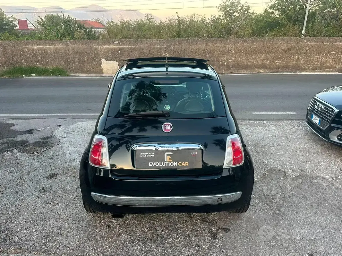 Usata Fiat 500 75 CV (55 kW) 2009 Nero Cabrio