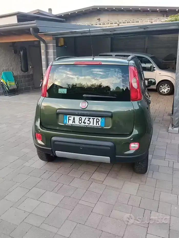 Usata Fiat Panda 4x4 69 CV (50 kW) 2015 Verde Utilitaria