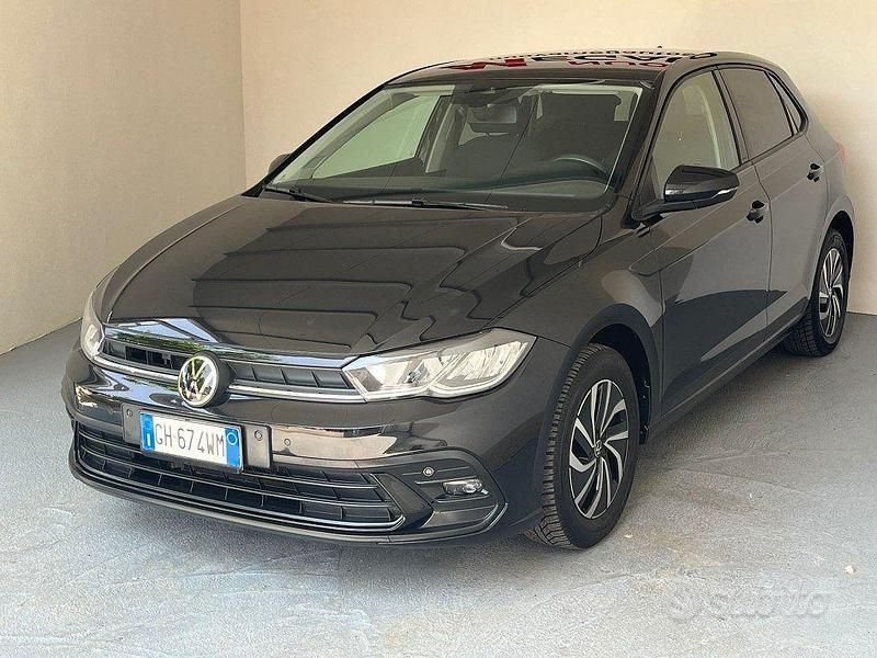 Usata VW Polo Life 95 CV (69 kW) 2022 Nero Berlina